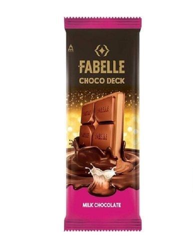 Rectangular Fabelle Choco Deck Milk Chocolate Bar With 3 Months Shelf Life Fat Contains (%): 5 Grams (G)