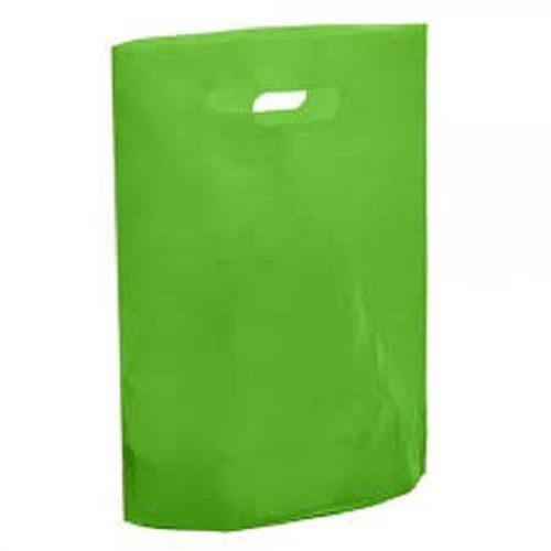 Reusable And Eco Friendly Non Woven Fabric Light Green Carry Bags For Shopping Handle Length: 5 Inch (In)