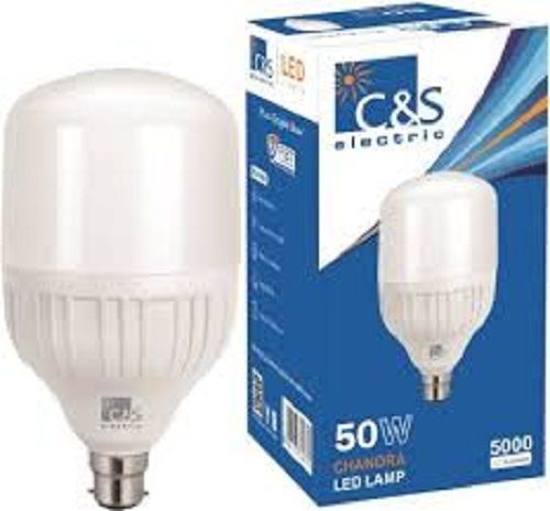 Shock Proof Energy Saving And Light Weight Super Bright White Led Lamp (50 Watt) Body Material: Aluminum