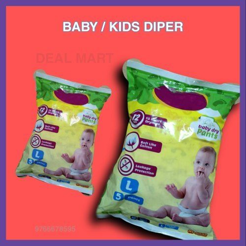 Skin Friendly Soft And Leakage Protection Cotton Disposable Baby Diapers