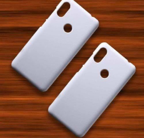 Sublimation Mobile Cover With High Build Quality Sleek and Elegant Design - Silicone Rubber, Fits 4-6 Inches, Clear White, Vibrant Heat Transfer Printing