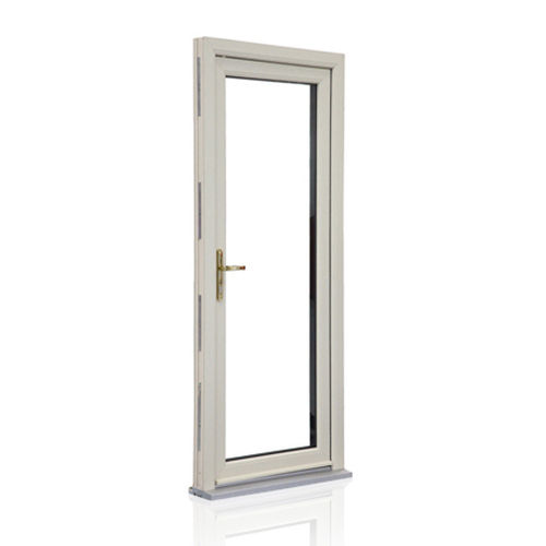 Upvc Window With Cream Color, Made From Aluminum And Fiber Glass