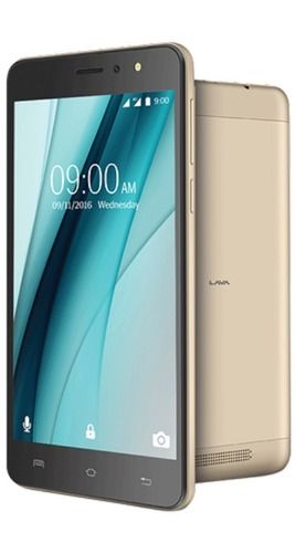 X28 Plus Lava Smart Mobile Phone In Gold Colour With Rear Camera And 2600 Mah Battery Android Version: Android 6.0