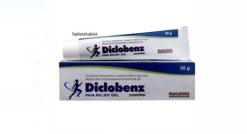 30 Gram Diclobenz Gel Used For Pain Relief Of Body