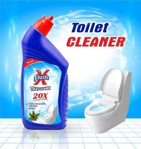 500 Ml Flush X Liquid Toilet Cleaner, Removes Tough Stains Ultra Thick Freshens 20X Shelf Life: 24 Months