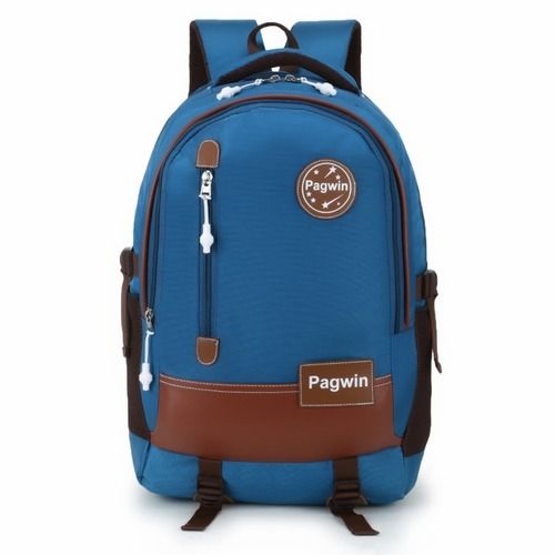 Blue Color School Bag Available In Blue Color With High Weight Bearing Capacity 217 