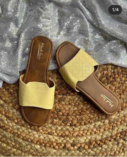 Plastic Casual Wear Flat Sandals Available In Various Colors And Size