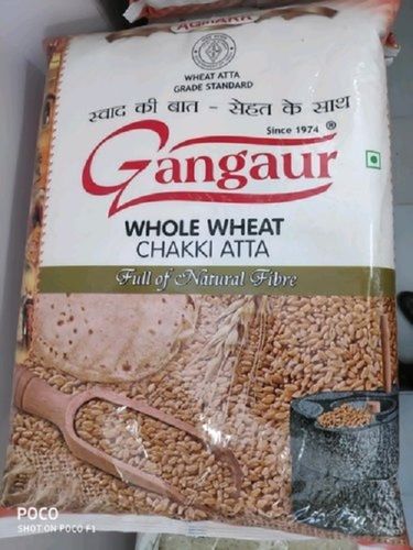 Easy To Digest Finely Grounded Hygienically Processed Gangaur Whole Wheat Chakki Atta Additives: No Additives