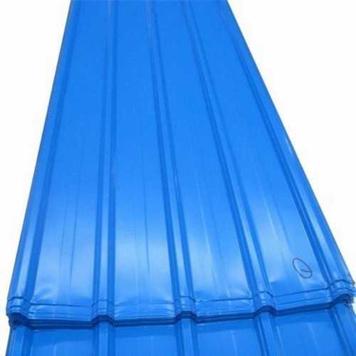 Plain Pre Painted Galvalume Sheets, Galvanised Surface Treatment, Blue Color