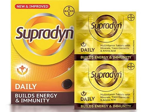 Supradyn Daily Multivitamin Tablets For Men And Women Recommended For: Multi Vitamin