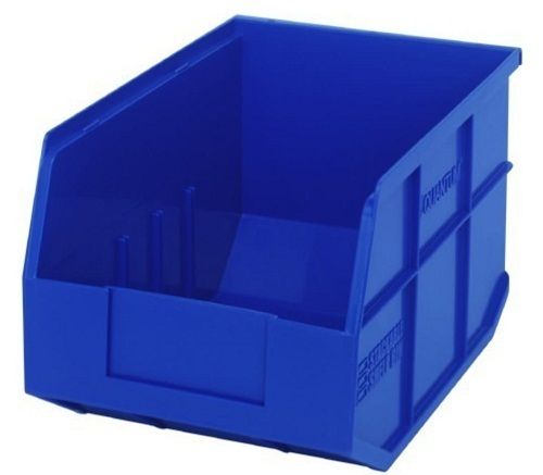 100% Eco-Friendly Durable Plastic Blue Plain Portable Storage Bins Crate