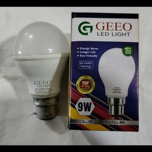 100% Eco-Friendly White Energy Efficient Geeo Ceramic 9-Watt Led Bulbs