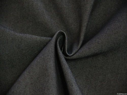 Washable 100 Percent Cotton Blend Fabric Black Colour Plain Polyster Light Weight And Comfortable