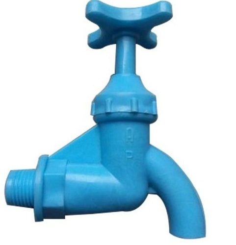 Blue Leak-Resistant Long-Lasting And Durable Plastic Bathroom Water Tap 