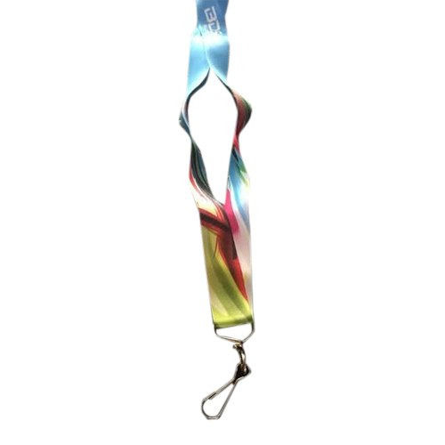 Digital Printing Multicolor Dog Hook Satin Id Rope And Lanyards