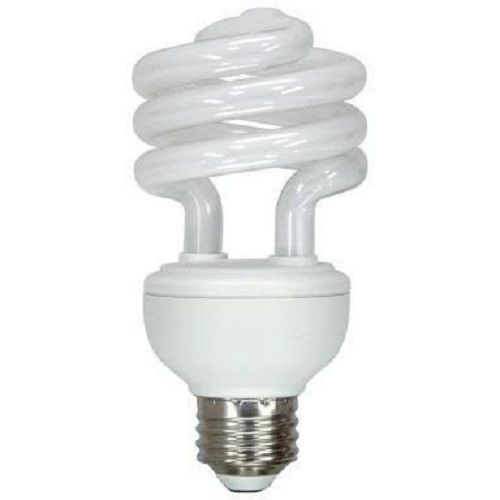 Less Power Consumption White Spiral Cool Day Electrical Cfl Bulb For Office And Home Body Material: Ceramic