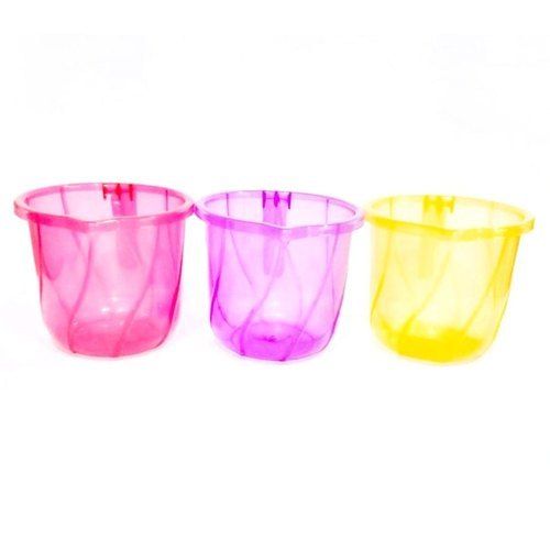 Multi Color Heavy-Duty Long-Lasting Excellent Size Easy To Use Plastic Bath Mug  Cavity Quantity: Single Pieces