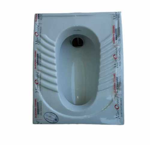 Plastic Plain White Single Piece Indian Type Ceramic Toilet Seats