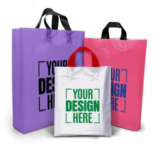 Printed Ld Bags Use For For Shopping, 5 Kg Capacity Available In Three Color 