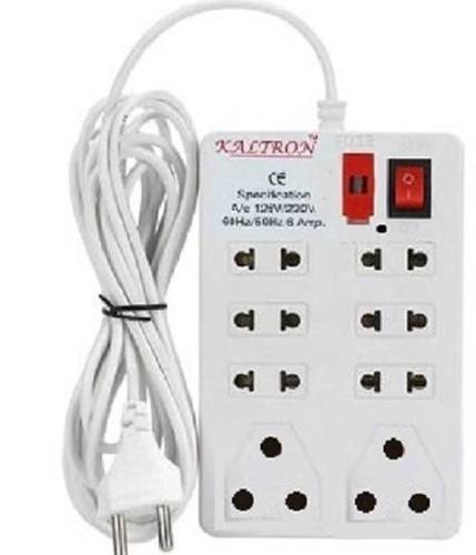 Ruggedly Constructed 3 Metar Wire And 8 Socket Mini Strip Extension Cord Board Application: Domestic Use