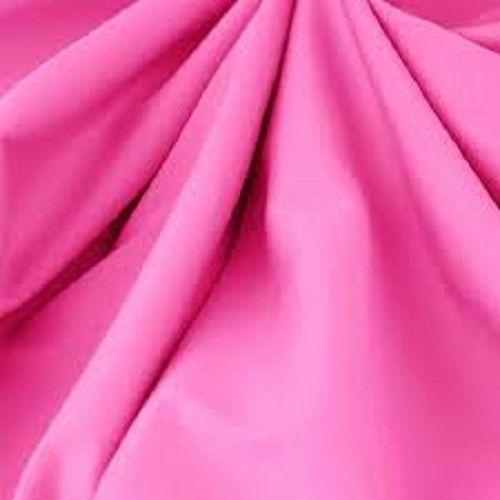 Tear Resistance Lightweight Pink Plain Woven Fabric For Making Shirt And Dress