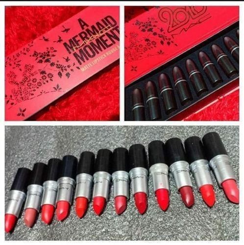 Waterproof, Long Lasting, Shiny and Lip Moisturizing Mac Waterproof Matte Lipstick 12 Pcs Set