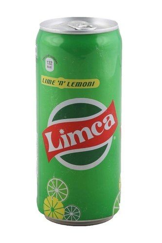 300 Ml Lemon Flavor Limca Carbonated Soft Cold Drink Can