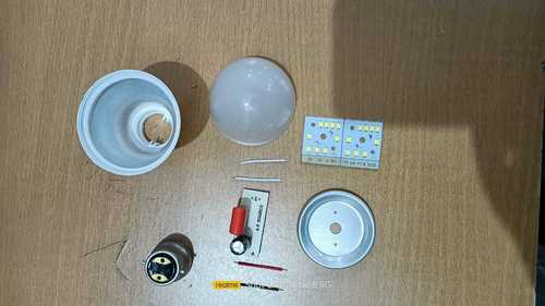 Plastic Cool White Led Light Bulb For Home And Hotel Use