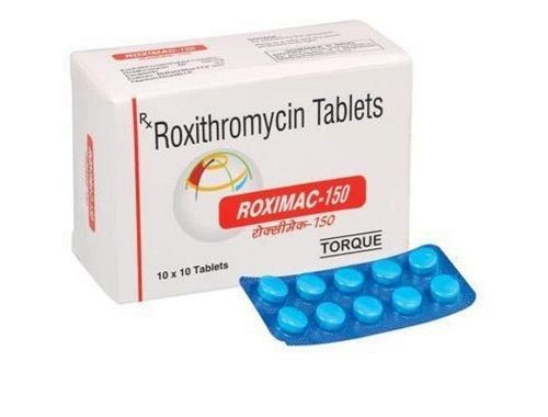 Roximac 150 Roxithromycin Tablets ,10 X 10 Tab