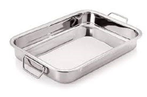 Manual Silver Color Rust-Proof Stainless Steel Square Shaped Portable Surgical Tray