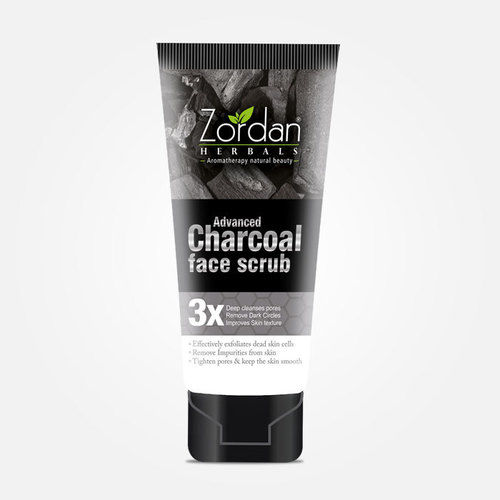 Zordan Charcoal Scrub Contains Activated Charcoal For Remove Excess Oil From Skin