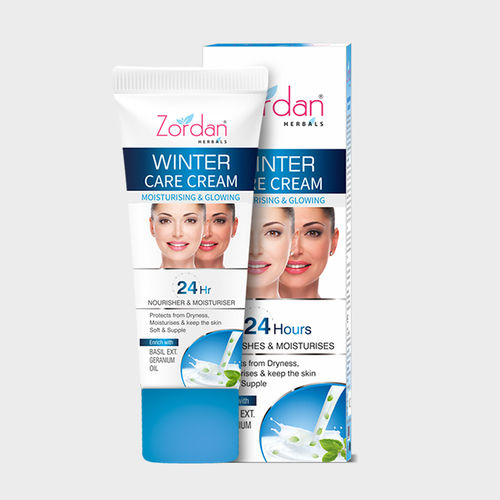 Zordan Herbals Winter Care Cream Helps To Nourish The Skin And Maintain The Moisture Balance Of Skin Grade: Cosmetic Grade