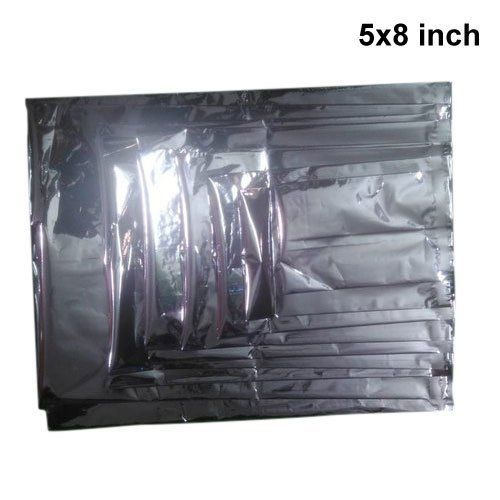 1.5 - 2 Mm Thick 5 X 8 Inch Silver Foil Pouch