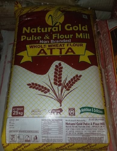 100% Pure Finely Grounded Hygienically Processed Natural Gold Whole Wheat Flour