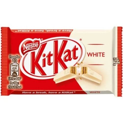 41.5 Gram Kitkat 4 Finger White Chocolate Wafer Bars For Kids Gifting