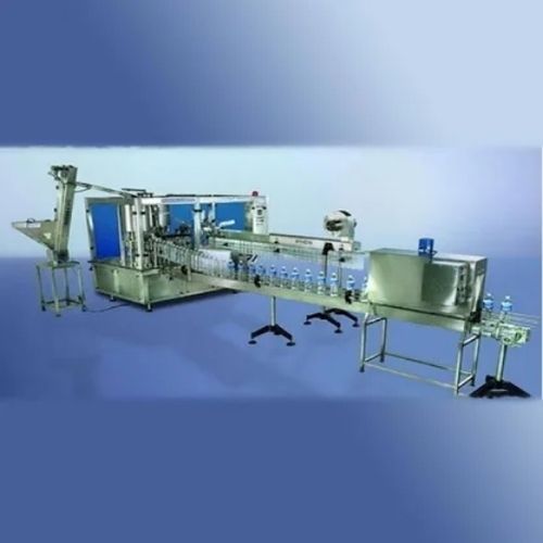 Automatic Mineral Water Filling Machine, 50 Containers Per Min Filling Capacity Application: Beverage