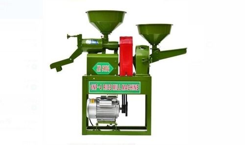 Domestic Combined Rice Mill And Pulverizer With 3Hp Electric Motor Used For Industrial Capacity: 220 Kg/Hr