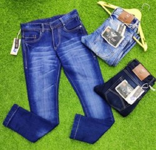 Regular Light Blue Women Straight Fit Jeans, Button, Mid Rise at Rs  460/piece in Ahmedabad