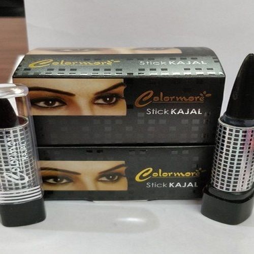No Side Effect Easy To Apply Skin Friendly Colormore Black Ladies Stick Eye Kajal