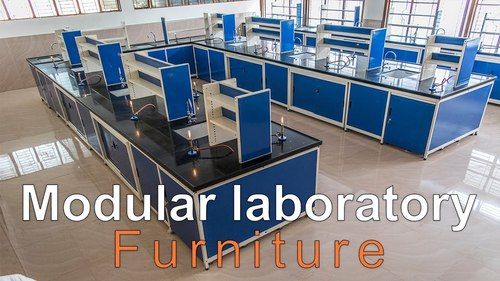 Power Coated Chemistry Laboratory Table