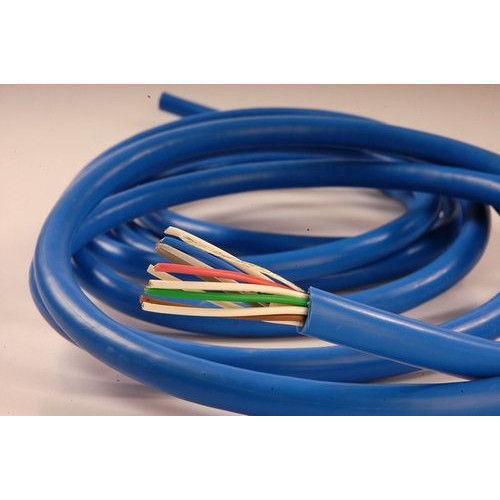 Blue Shock Proof Multicore Pvc Armoured Control Cable, 500V For Electrical Industry