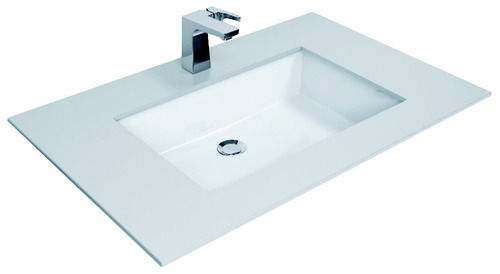 Bath Hardware Sets Table Top Under Counter Wash Basin With Rectangular Shape And Sizes 300 X 300 X 310 Mm