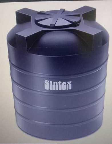 Water Storage Tank For Water Storage, Round Shape And Plastic Material Application: Industrial