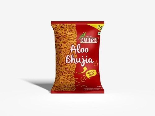 100 Percent Fresh And Pure Mahesh Aloo Bhujia Spicy Taste Fat 3.5 Gram