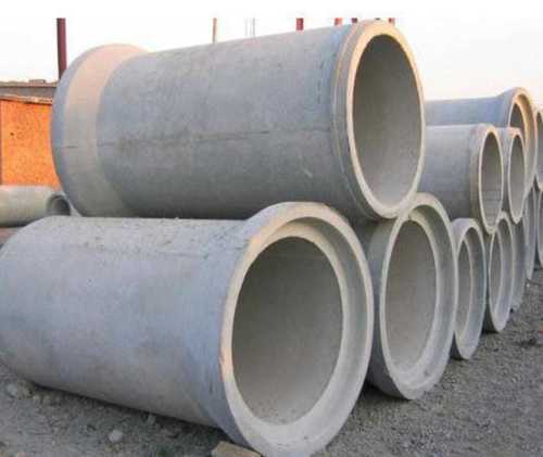 Crack Resistance Double Thickness Gray Reinforced Cement Concrete Pipe For Industrial Length: 2.5  Meter (M)