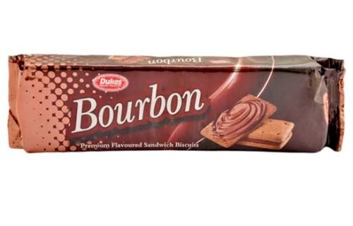 Cream Biscuits Chocolate Bourbon Biscuit With Delightful Sweet Tasty & Delicious Flavour