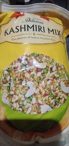 Crispy and Crunchy Kashmiri Mix Namkeen Snacks with Moistureproof Packaging