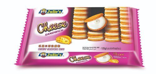 Delicious Taste And Mouth Watering Cheese Sandwich Biscuits Fat Content (%): 4 Grams (G)