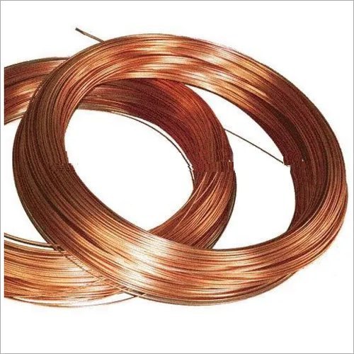 Durable Shock Resistant Flat Electrical Copper Wire at Best Price in