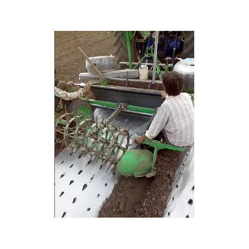 Semi-Automatic Plastic Mulch Film Laying Machine For Industrial Use(High Performance)